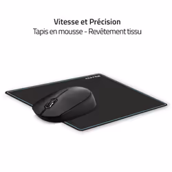 ADVANCE ELITE COMBO clavier Souris incluse RF sans fil QZERTY Français Noir - Vue supplémentaire 7