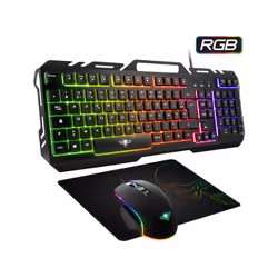 Spirit of Gamer PRO MK5 clavier Souris incluse USB AZERTY Français Noir - Vue supplémentaire 2