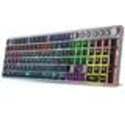 Spirit Of Gamer XPERT K1500 Clavier Gamer Mecanique Sans Fil & Bluetooth Clavier Gaming RGB en Aluminum Azerty Français