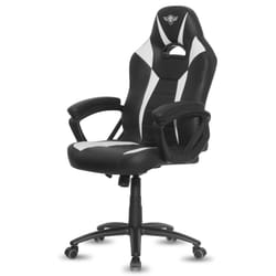 Spirit of Gamer Fighter Siège de jeu sur PC Siège rembourré Noir, Blanc