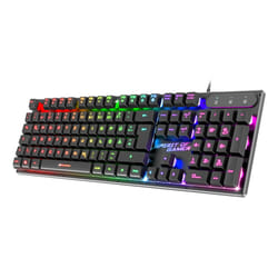 Spirit of Gamer PRO-K1 clavier Jouer USB QWERTY Espagnole Noir