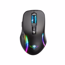 Spirit of Gamer S-EM50BK souris Jouer Droitier RF Wireless + Bluetooth + USB Type-C Optique 8000 DPI