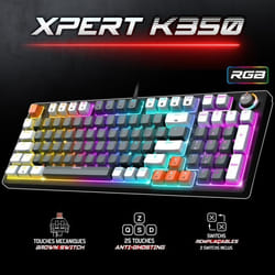 Spirit of Gamer - Clavier Gaming Mécanique  XPERT-K350 GREY