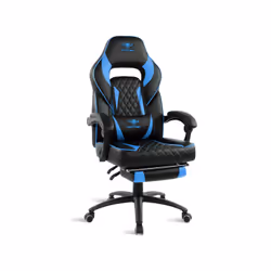 SOG Neon, Siège de jeu sur PC, 120 kg, Siège rembourré, Dossier rembourré, Course, Noir