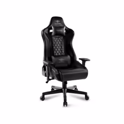 Spirit of Gamer Crusader, Siège rembourré, Dossier rembourré, Noir, Noir, Simili-cuir, Simili-cuir
