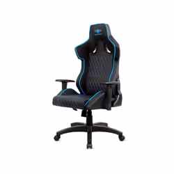 Spirit of Gamer NEON BLUE Siège de jeu sur PC Siège rembourré Noir