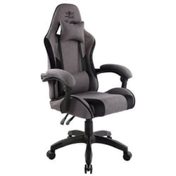 Chaise Gaming - Spirit Of Gamer - Arena - Tissu Microfibre - Noir et Gris - Réglable en Hauteur