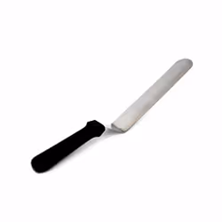 Technicake Spatule coudée 30 cm, Spatule de glaçage, Noir, Acier inoxydable, Acier inoxydable, 35 mm, 300 mm, 1 pièce(s)