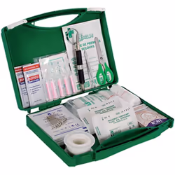 La trousse de secours Asep Métallier de la marque Esculape est spécialement conçue pour les métalliers, serruriers et soudeur ...