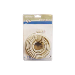 Erard - Cordon RJ45 m/m - Cat. 5e - u/utp - 100MHz - 20m