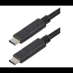 CORDON USB 3.1 GEN 1 - C M/M - 3A - noir - 2 m ERARD - 2402