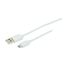 Erard 722406 câble USB 1 m USB A Micro-USB B Blanc