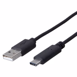 Erard 722441, 1 m, USB C, USB A, USB 2.0, Noir