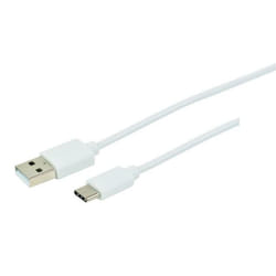 Erard 722444 câble USB 2 m USB C USB A Blanc