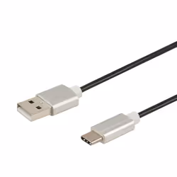 Erard 722449, 1 m, USB C, USB A, Noir