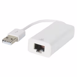 Erard 722475, USB Type-A, RJ-45, Mâle, Blanc, PC, Windows 7, Windows 8, Windows XP