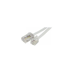 Erard 3762 câble de téléphone 3 m Blanc