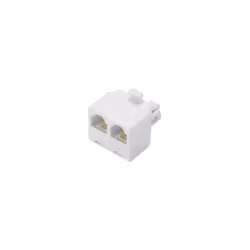 Connecteur : 2 x RJ45 Couleur : Blanc Genre : Mâle / Femelle (x2) Type : Câbel téléphone