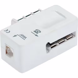 Erard 723785, RJ-11, Blanc