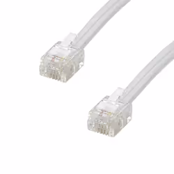 Erard 3903, 5 m, RJ-11, RJ-11, Blanc, Mâle, Mâle