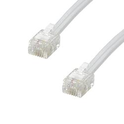 Erard 3903 câble de téléphone 5 m Blanc