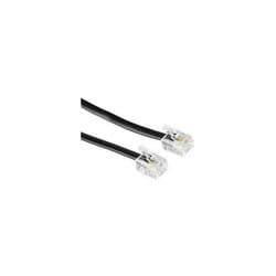 Erard - Cordon rj11 adsl 2m noir Itc 3912