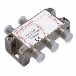 Erard 725404, Diviseur de câbles, 5 - 2400 MHz, Acier inoxydable, F-Type