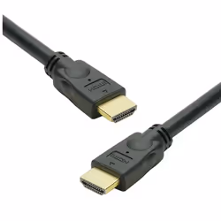 Erard 727880, 2 m, HDMI Type A (Standard), HDMI Type A (Standard), Compatibilité 3D, Noir