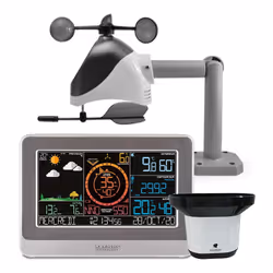 Station météo professionnelle blanc/gris La Crosse Technology WS6869-WHI-MEG