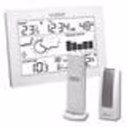 Station Météo La Crosse Technology MA10006-WHI Connectée Mobile Alerts avec passerelle Blanc