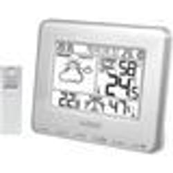 Station Météo La Crosse Technology  WS6818WHI-SIL avec alertes Blanc et Silver