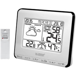 La Crosse Technology - Station météo blanc/gris WS6818WHI-BLA