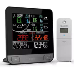 Station météo noir/gris La Crosse Technology LW3101-SIL