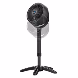Ventilateur - Vornado - VOR-683 - Sur pied ajustable - Noir - 3 vitesses - 23 mètres de portée