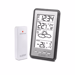 Station météo avec enregistrement min/max La Crosse Technology WS9130 - Silver