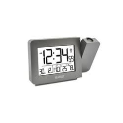 Réveil Radio-Piloté avec Projection La Crosse Technology WT522 Argent
