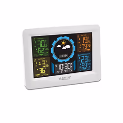 La Crosse Technology WS6304-WHI station météo numérique Blanc LCD AC/Batterie