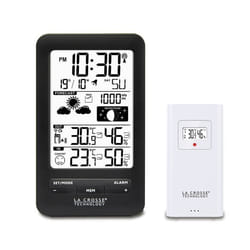 Station Météo - La Crosse Technology - WS6210-BLA - Noir - Intérieur - Avec sonde
