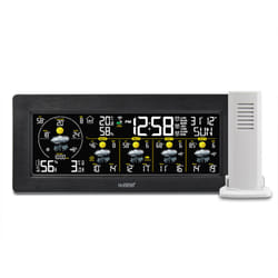 La Crosse Technology SW404-BLA station météo numérique Noir LCD AC/Batterie Wifi