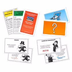 Winning Moves Monopoly Rennes Jeu de cartes Jeu de chance