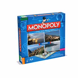 Winning Moves Monopoly Corse, unisexe, Carton, Plastique, Multicolore, Monopoly, 01-01-2017, Irlande