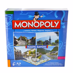 Winning Moves Monopoly Haute Savoie, unisexe, Carton, Plastique, Multicolore, Monopoly, 01-01-2017, Irlande