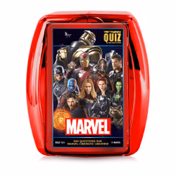 Winning Moves Quiz Marvel Cinematic Universe, Jeu de cartes, Fête, 12 an(s), Jeu familial