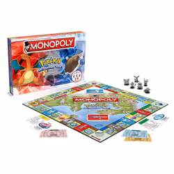 Winning Moves Pokémon - Monopoly, unisexe, Carton, Multicolore, Pokémon, 01-01-2016, 398 mm