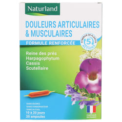 Naturland Douleurs Articulaires et Musculaires 20 Ampoules