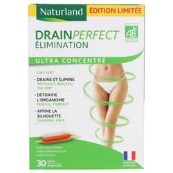 Naturland Drainperfect Élimination Bio 30 Ampoules