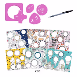 Faujas Lovely Box Les Ateliers Du Calme Spirales Et Rosaces, 7 an(s), 30 pièce(s)