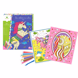 Faujas Lovely Box Les Ateliers Du Calme Sable Chevaux Et Licornes, 7 an(s), 5 pièce(s)