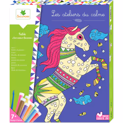 Faujas Lovely Box Les Ateliers Du Calme Sable Chevaux Et Licornes