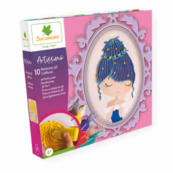 Faujas Artissimo - Xl Coloriage Et Peinture 3D - Coiffures, 4 an(s), 10 pièce(s)